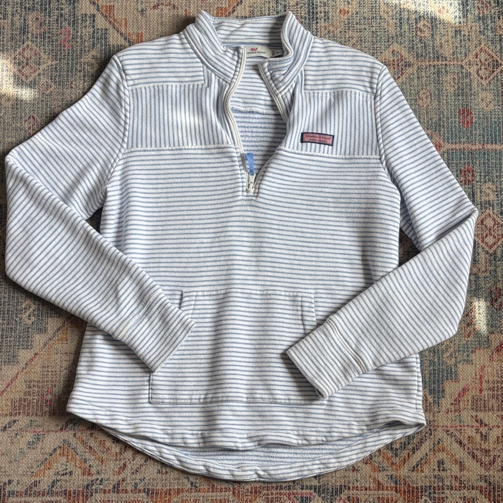 Vineyard Vines women’s Striped Quarter-Zip
